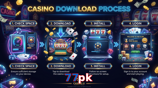 Game list for 77Pk download section